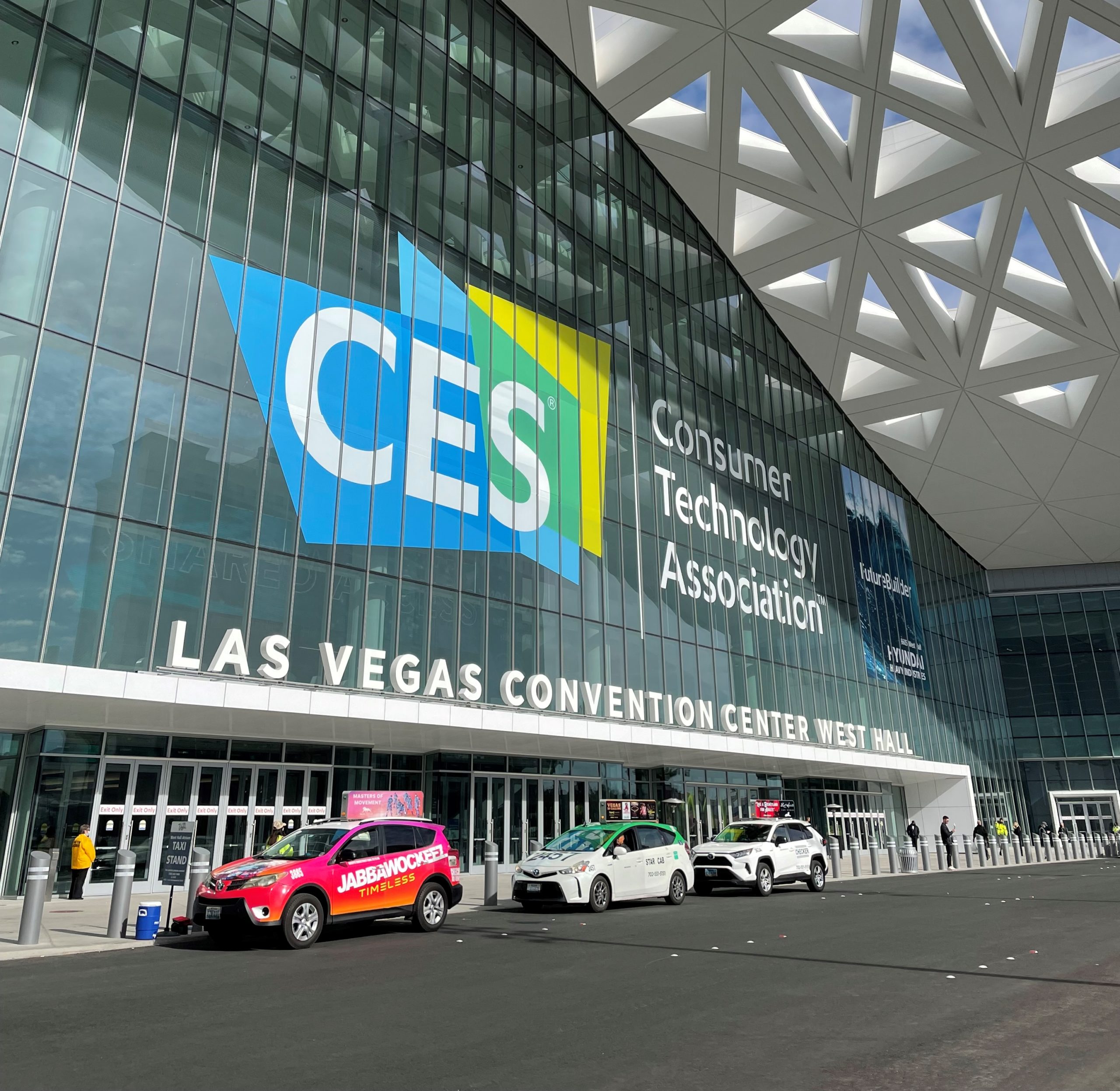 Entrée du salon CES de Las Vegas
